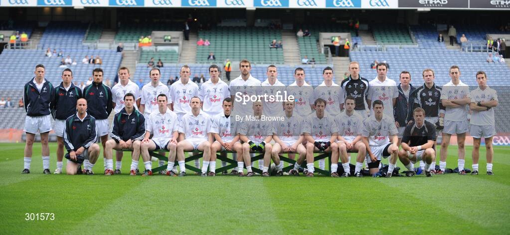 8 June 2008; The Kildare squad. Leinster Junior Football Championship semi-final, Dublin v Kildare, Croke Park, Dublin. Picture credit: Matt Browne / SPORTSFILE