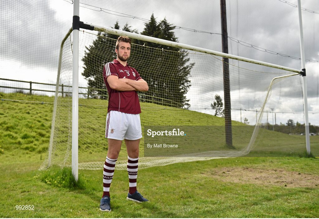 7 May 2015; Galway captain Paul Conroy at the launch of the 2015 Connacht GAA Football Championship. Connacht GAA Centre, Bekan, Claremorris, Co. Mayo. Picture credit: Matt Browne / SPORTSFILE