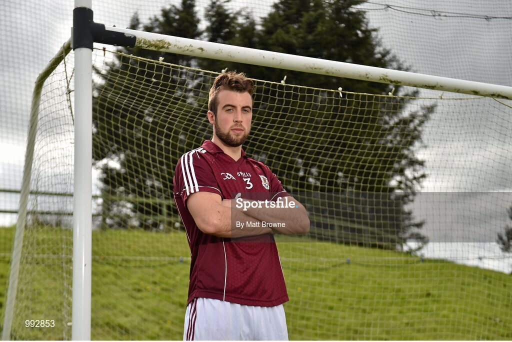 7 May 2015; Galway captain Paul Conroy at the launch of the 2015 Connacht GAA Football Championship. Connacht GAA Centre, Bekan, Claremorris, Co. Mayo. Picture credit: Matt Browne / SPORTSFILE