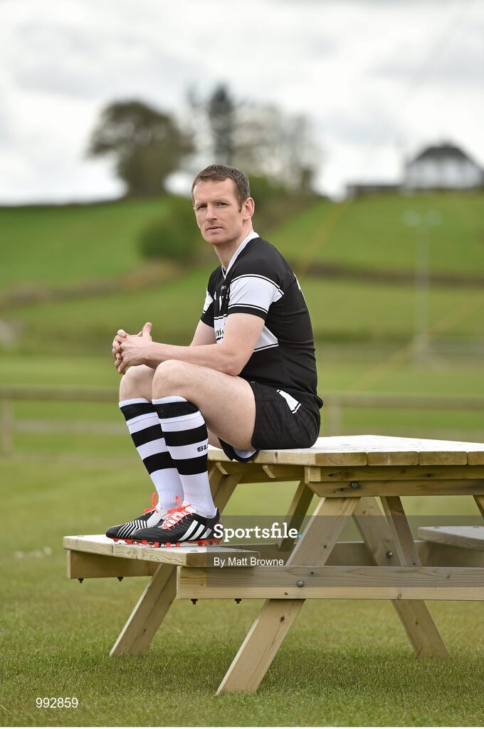 7 May 2015; Sligo captain Mark Breheny in attendance at the launch of the 2015 Connacht GAA Football Championship. Connacht GAA Centre, Bekan, Claremorris, Co. Mayo. Picture credit: Matt Browne / SPORTSFILE