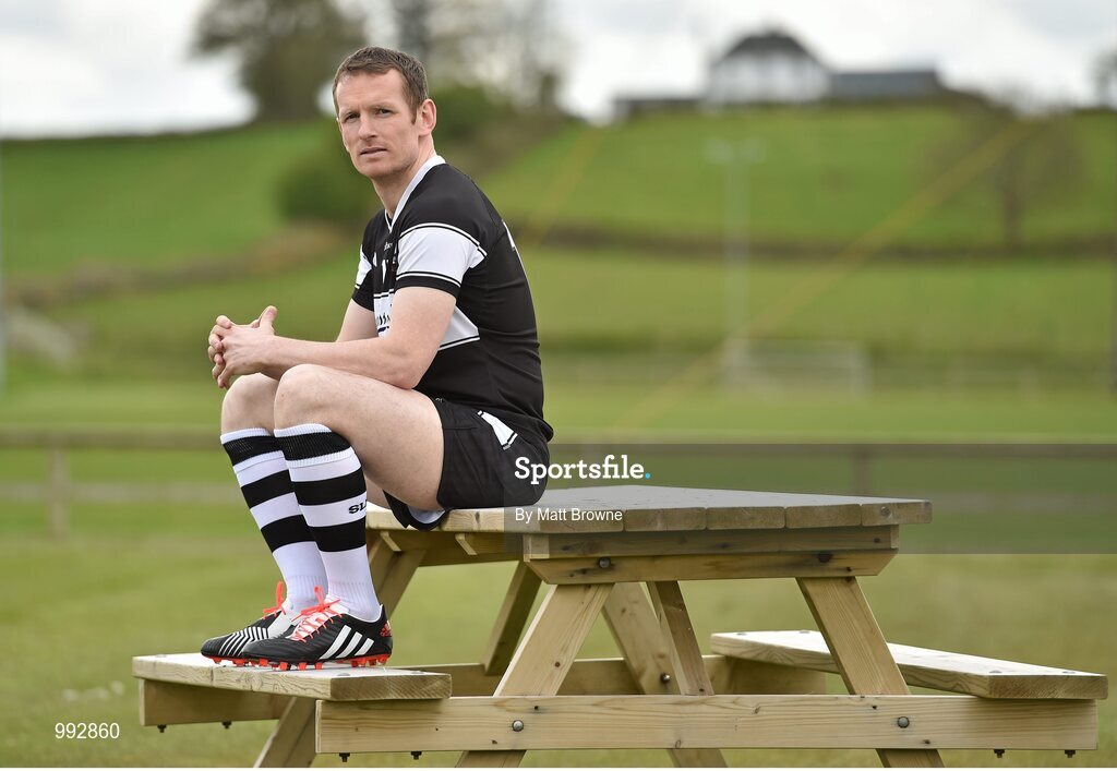 7 May 2015; Sligo captain Mark Breheny in attendance at the launch of the 2015 Connacht GAA Football Championship. Connacht GAA Centre, Bekan, Claremorris, Co. Mayo. Picture credit: Matt Browne / SPORTSFILE
