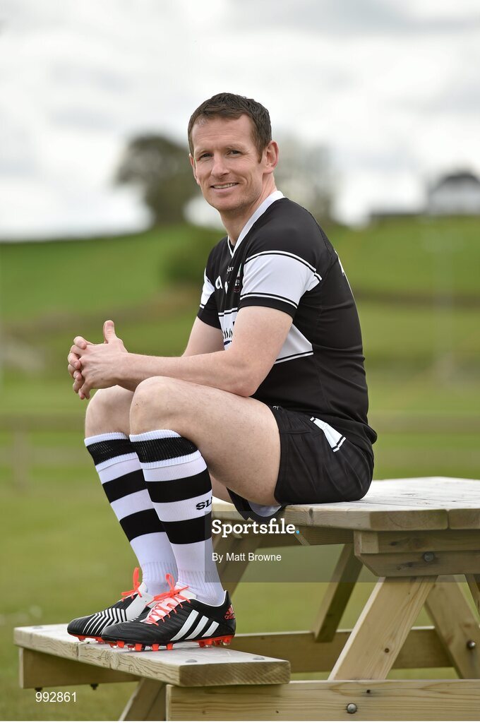 7 May 2015; Sligo captain Mark Breheny in attendance at the launch of the 2015 Connacht GAA Football Championship. Connacht GAA Centre, Bekan, Claremorris, Co. Mayo. Picture credit: Matt Browne / SPORTSFILE
