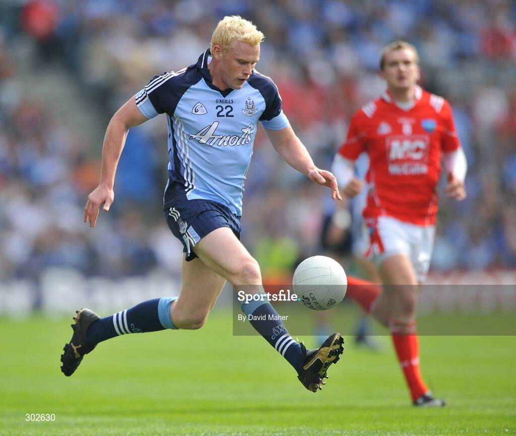 8 June 2008; Mark Vaughan, Dublin. GAA Football Leinster Senior Championship Quarter-Final, Louth v Dublin, Croke Park, Dublin. Picture credit: David Maher / SPORTSFILE