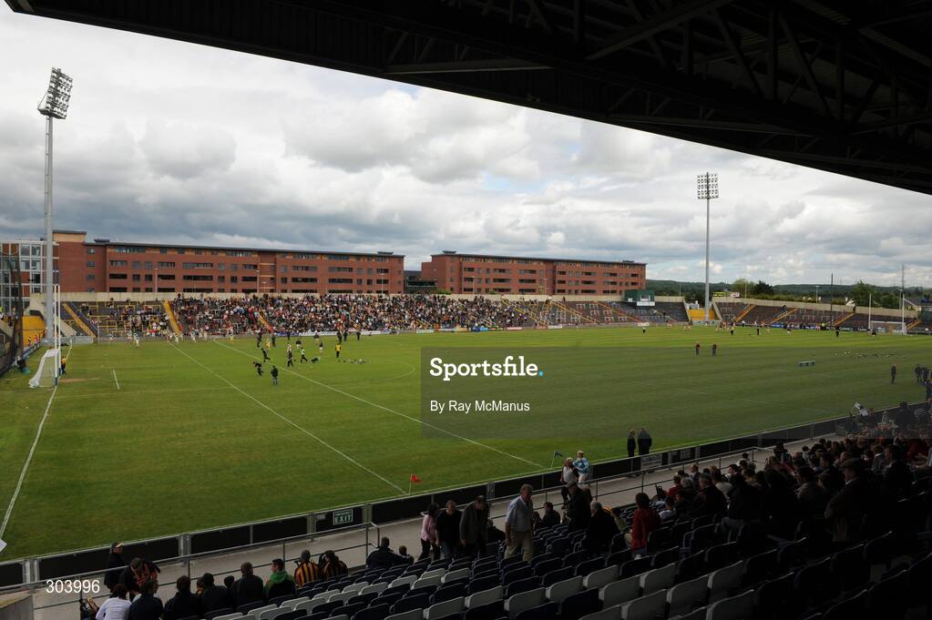 15 June 2008; A general view of O'Moore Park. GAA Hurling Leinster Senior Championship Semi-Final, Offaly v Kilkenny, O'Moore Park, Portlaoise, Co. Laois. Picture credit: Ray McManus / SPORTSFILE *** Local Caption *** please add gds number