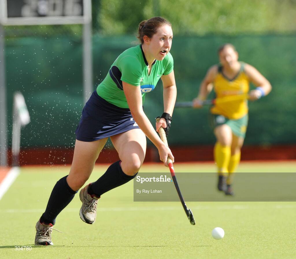 15 June 2008; Lisa Jacob, Ireland. Women's Setanta Sports Trophy, Ireland v South Africa, National Hockey Stadium, UCD, Belfield. Picture credit: Ray Lohan / SPORTSFILE *** Local Caption ***