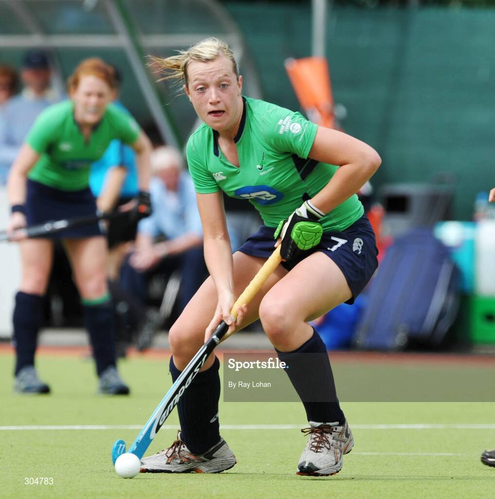 15 June 2008; Emma Clarke, Ireland. Women's Setanta Sports Trophy, Ireland v South Africa, National Hockey Stadium, UCD, Belfield. Picture credit: Ray Lohan / SPORTSFILE *** Local Caption ***