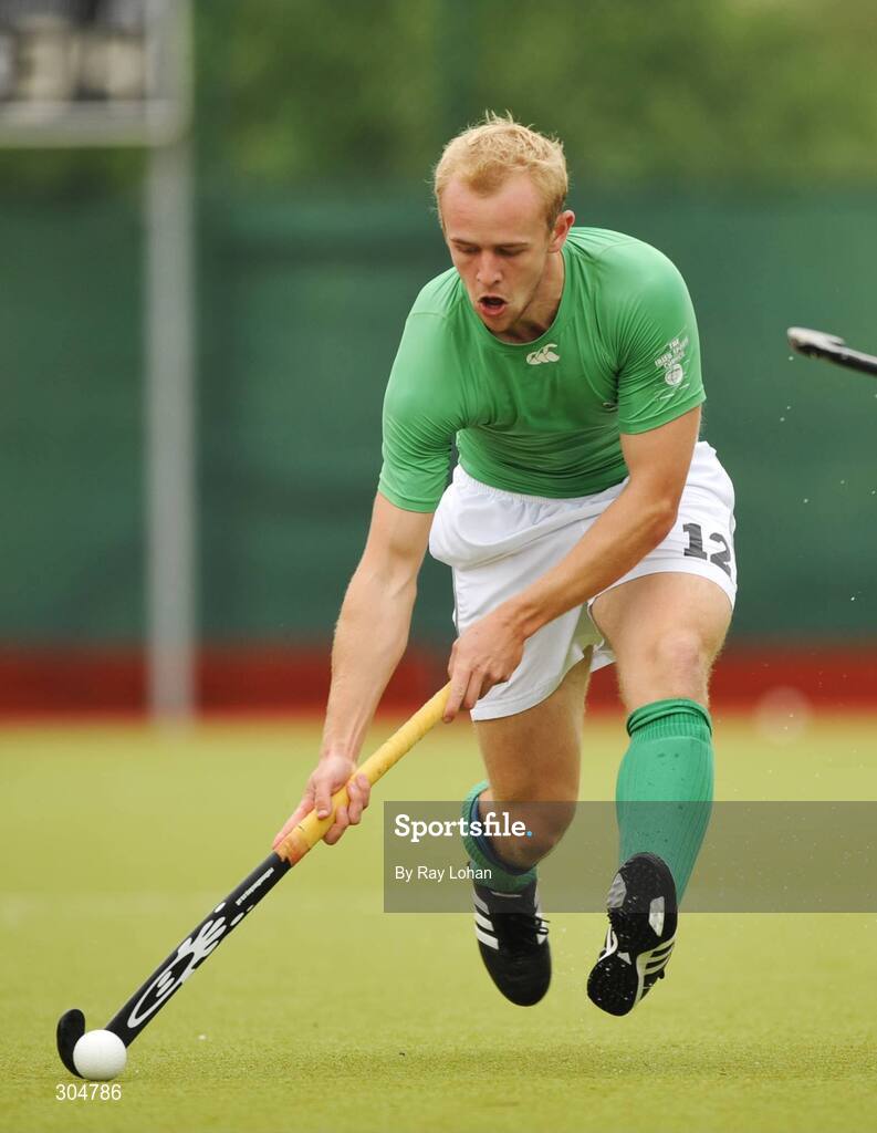 15 June 2008; Eugene Magee, Ireland. Men's Setanta Sports Trophy, Ireland v Great Britain, National Hockey Stadium, UCD, Belfield. Picture credit: Ray Lohan / SPORTSFILE *** Local Caption ***