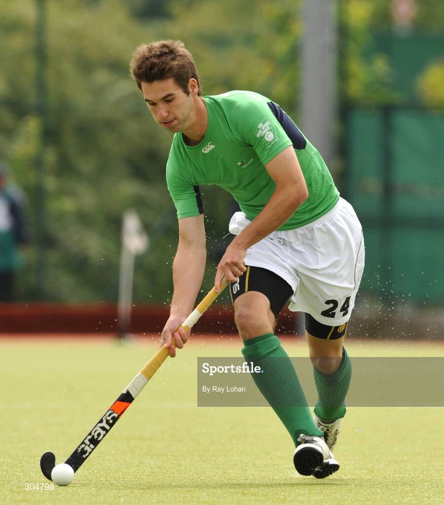 15 June 2008; Geoff McCabe, Ireland. Men's Setanta Sports Trophy, Ireland v Great Britain, National Hockey Stadium, UCD, Belfield. Picture credit: Ray Lohan / SPORTSFILE *** Local Caption ***