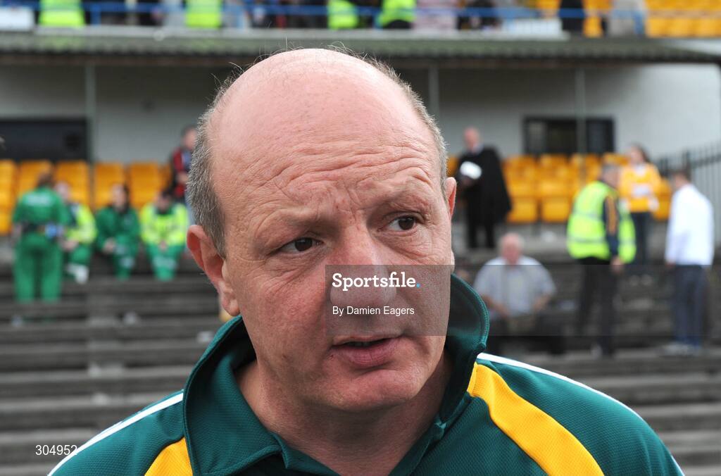 15 June 2008; Terence McNaughton, Antrim manager. GAA Hurling Ulster Senior Championship Final, Antrim v Down, Casement Park, Belfast. Picture credit: Damien Eagers / SPORTSFILE