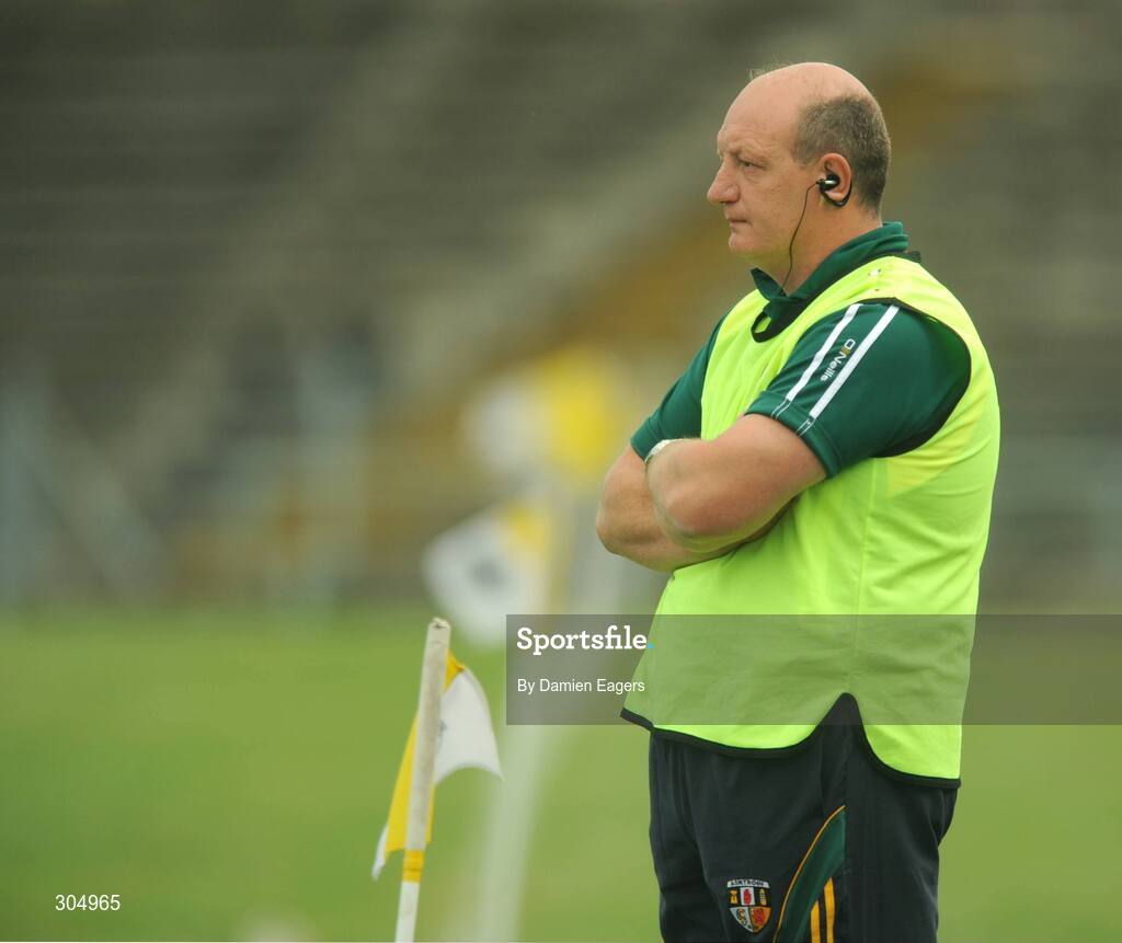 15 June 2008; Terence McNaughton, Antrim manager. GAA Hurling Ulster Senior Championship Final, Antrim v Down, Casement Park, Belfast. Picture credit: Damien Eagers / SPORTSFILE