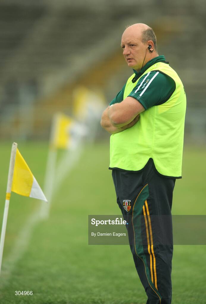 15 June 2008; Terence McNaughton, Antrim manager. GAA Hurling Ulster Senior Championship Final, Antrim v Down, Casement Park, Belfast. Picture credit: Damien Eagers / SPORTSFILE