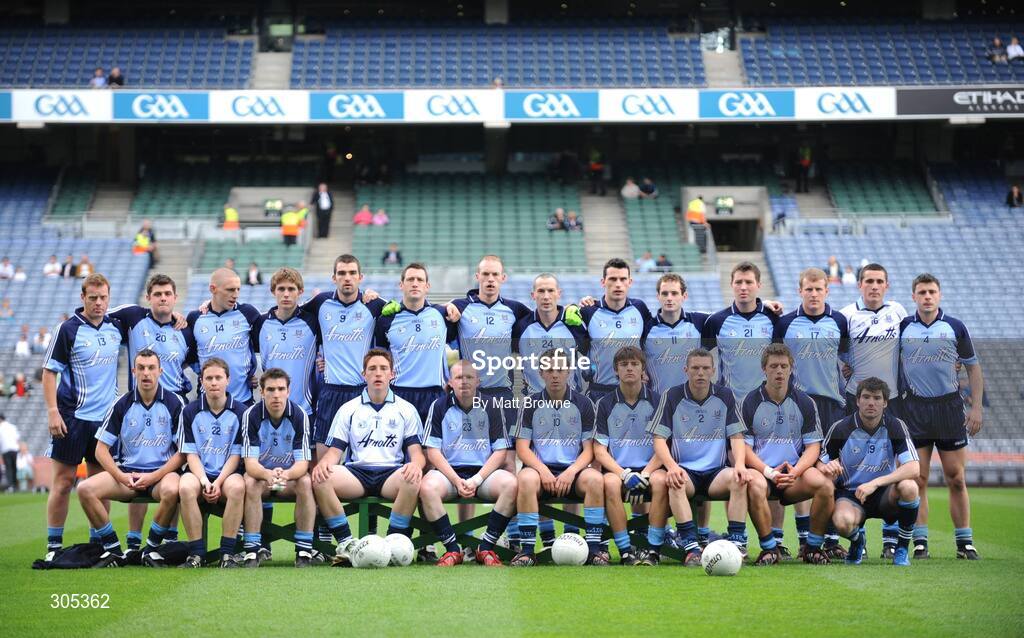 8 June 2008; The Dublin squad. Leinster Junior Football Championship semi-final, Dublin v Kildare, Croke Park, Dublin. Picture credit: Matt Browne / SPORTSFILE