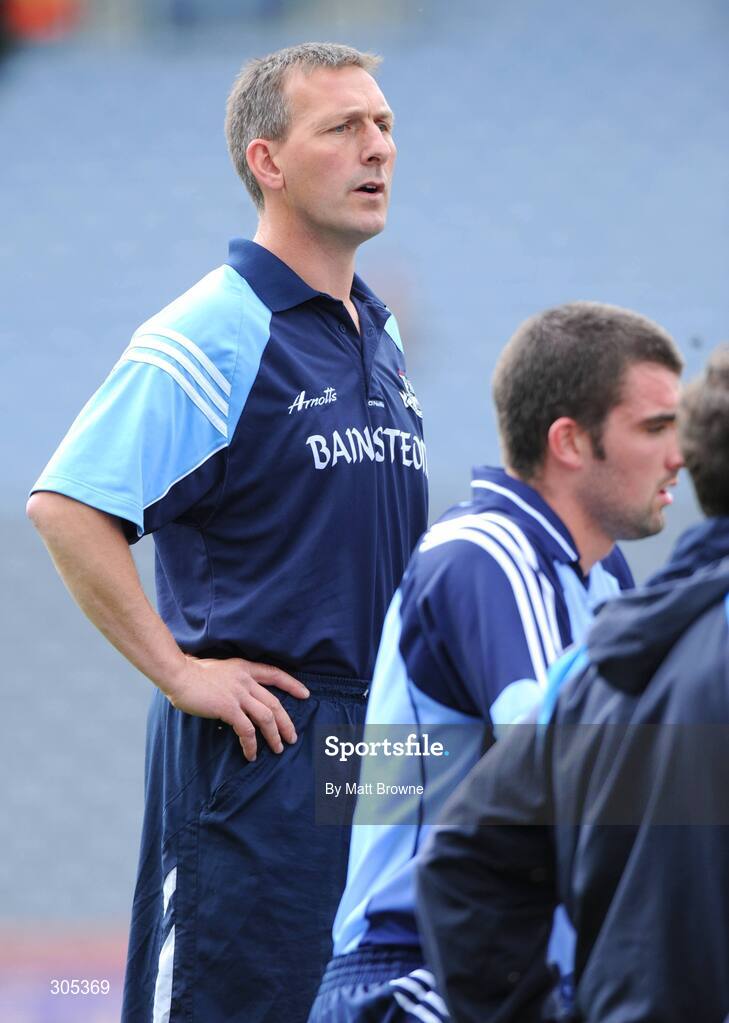 8 June 2008; Dublin manager Mick Deegan. Leinster Junior Football Championship semi-final, Dublin v Kildare, Croke Park, Dublin. Picture credit: Matt Browne / SPORTSFILE