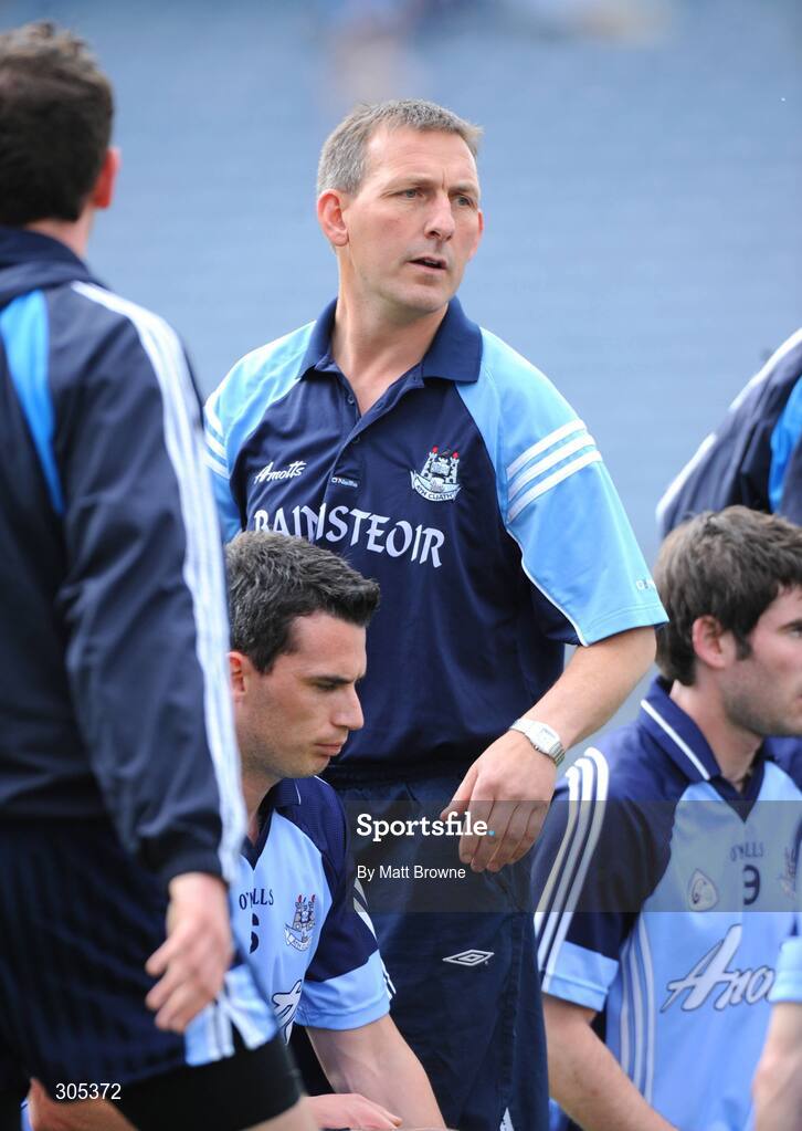 8 June 2008; Dublin manager Mick Deegan. Leinster Junior Football Championship semi-final, Dublin v Kildare, Croke Park, Dublin. Picture credit: Matt Browne / SPORTSFILE