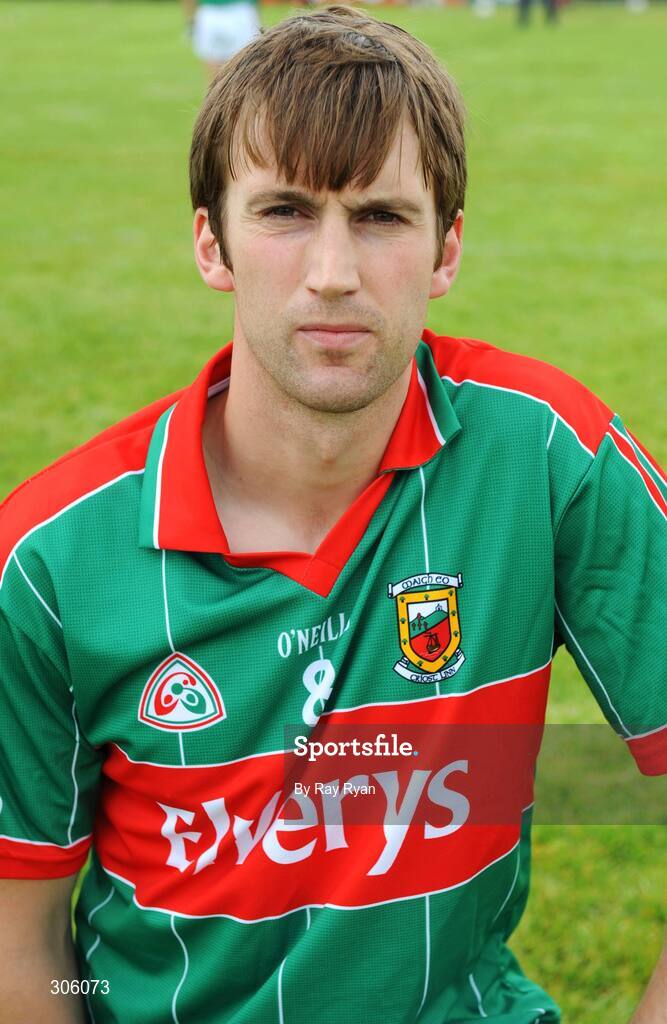22 June 2008; Ronan McGarrity, Mayo captain. GAA Football Connacht Senior Championship Semi-Final, Mayo v Sligo, McHale Park, Castlebar, Co. Mayo. Picture credit: Ray Ryan / SPORTSFILE