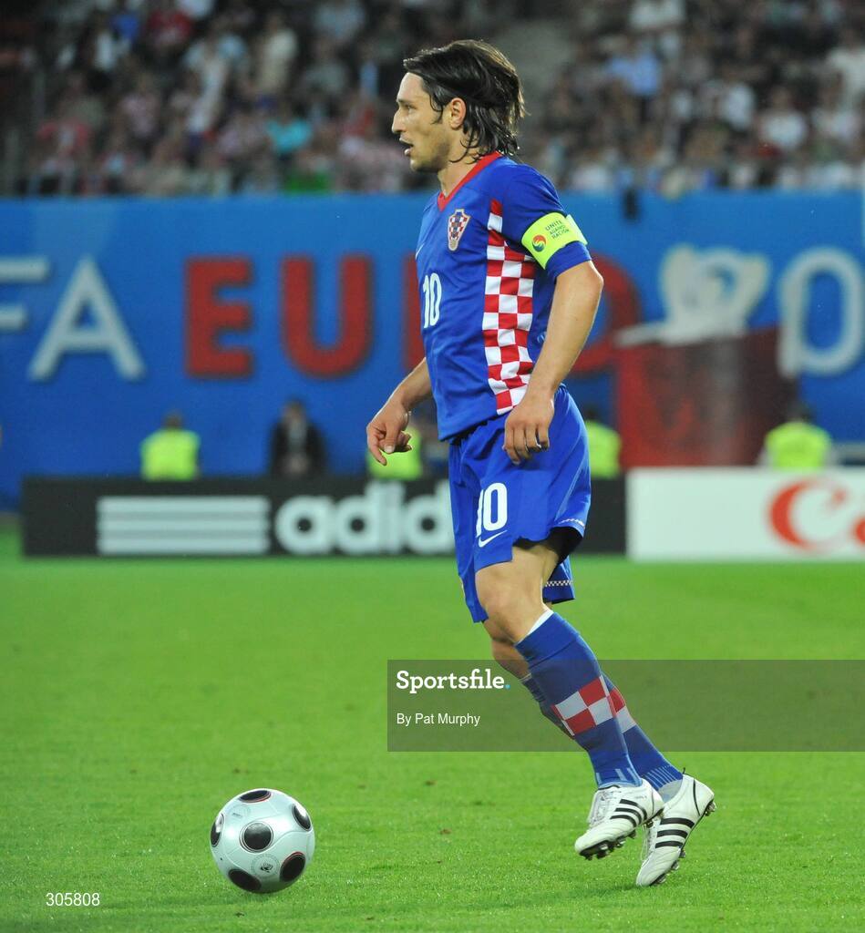 20 June 2008; Niko Kovac, Croatia. UEFA EURO 2008TM, Quarter-Final, Croatia v Turkey, Ernst Happel Stadion, Vienna, Austria. Picture credit; Pat Murphy / SPORTSFILE