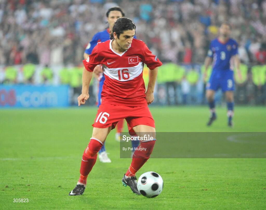 20 June 2008; Ugur Boral, Turkey. UEFA EURO 2008TM, Quarter-Final, Croatia v Turkey, Ernst Happel Stadion, Vienna, Austria. Picture credit; Pat Murphy / SPORTSFILE