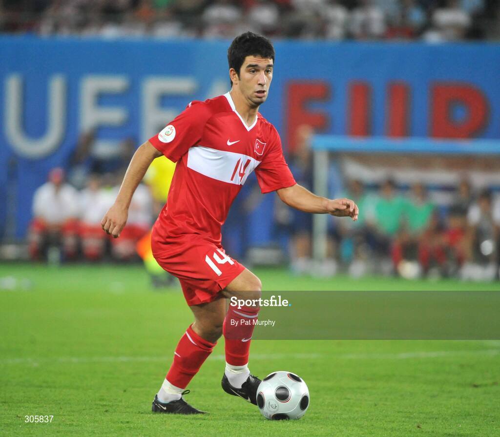 20 June 2008; Arda Turan, Turkey. UEFA EURO 2008TM, Quarter-Final, Croatia v Turkey, Ernst Happel Stadion, Vienna, Austria. Picture credit; Pat Murphy / SPORTSFILE
