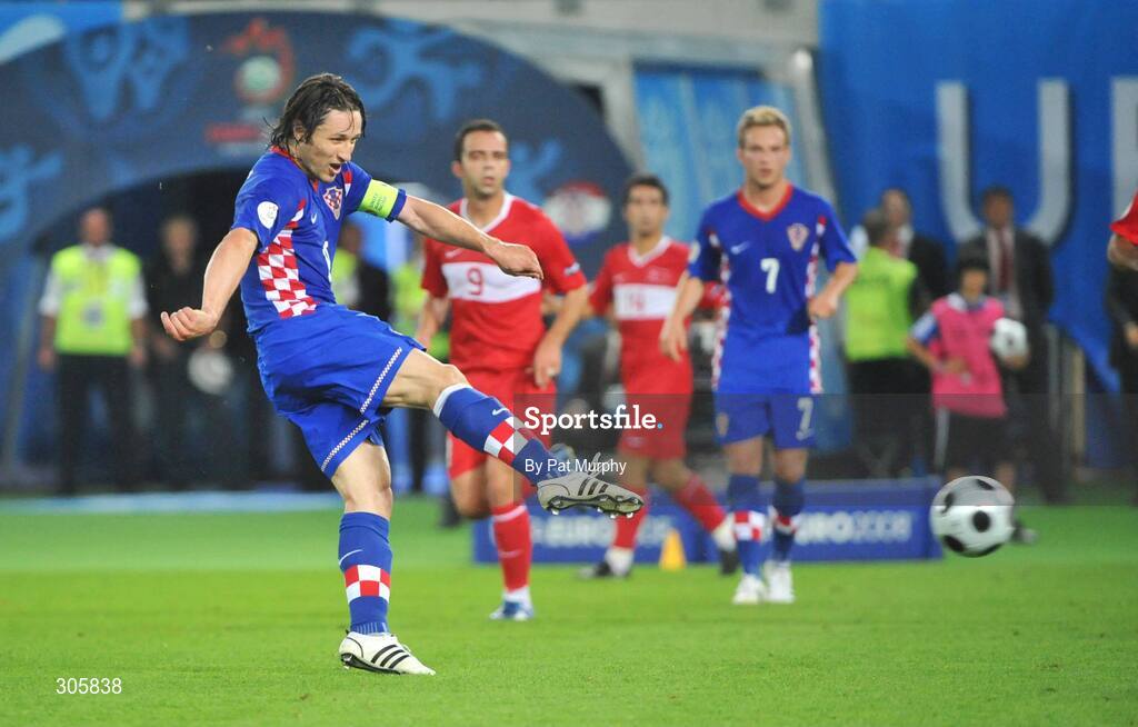 20 June 2008; Niko Kovac, Croatia. UEFA EURO 2008TM, Quarter-Final, Croatia v Turkey, Ernst Happel Stadion, Vienna, Austria. Picture credit; Pat Murphy / SPORTSFILE