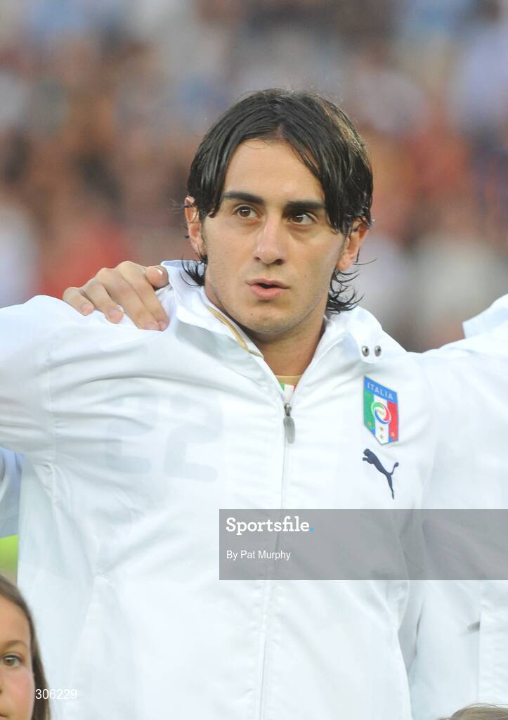 22 June 2008; Alberto Aquilani, Italy. UEFA EURO 2008TM, Quarter-Final, Spain v Italy, Ernst Happel Stadion, Vienna, Austria. Picture credit; Pat Murphy / SPORTSFILE