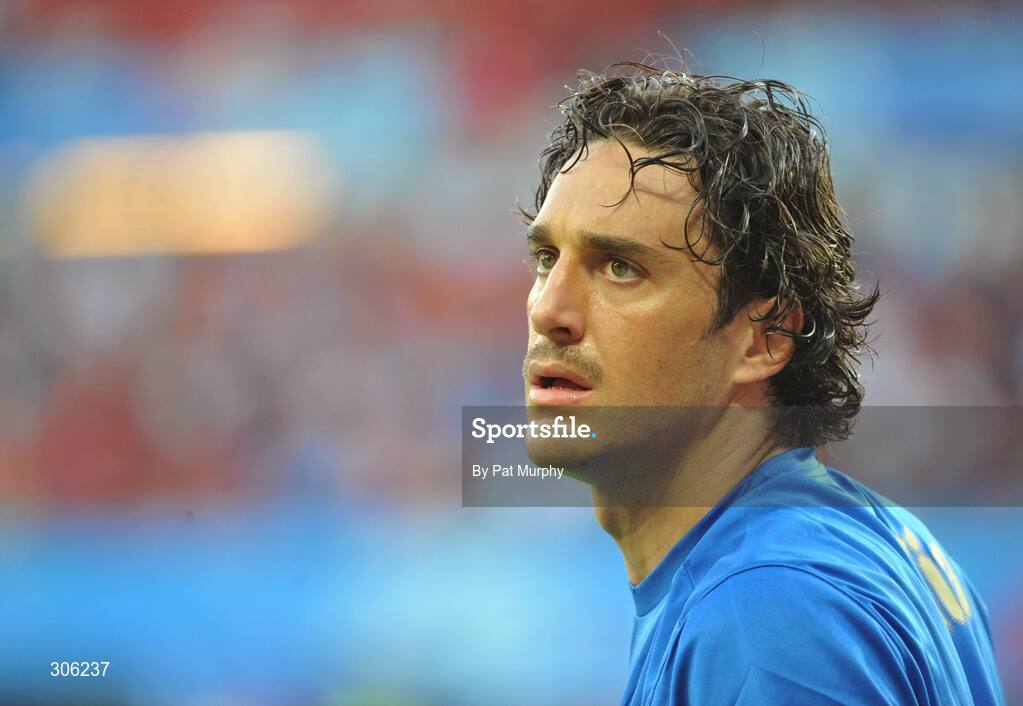 22 June 2008; Luca Toni, Italy. UEFA EURO 2008TM, Quarter-Final, Spain v Italy, Ernst Happel Stadion, Vienna, Austria. Picture credit; Pat Murphy / SPORTSFILE