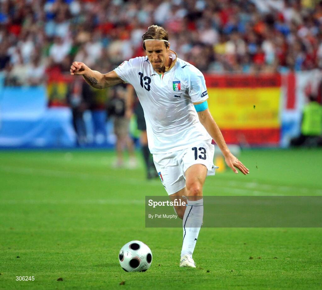 22 June 2008; Massimo Ambrosini, Italy. UEFA EURO 2008TM, Quarter-Final, Spain v Italy, Ernst Happel Stadion, Vienna, Austria. Picture credit; Pat Murphy / SPORTSFILE