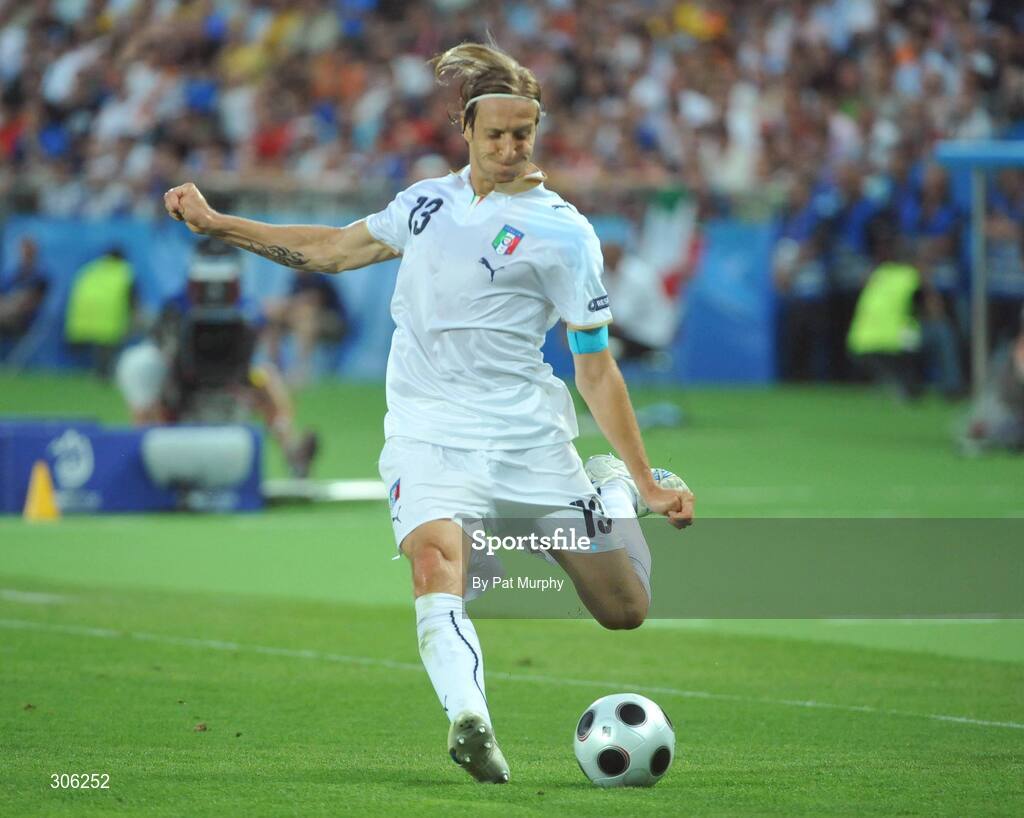 22 June 2008; Massimo Ambrosini, Italy. UEFA EURO 2008TM, Quarter-Final, Spain v Italy, Ernst Happel Stadion, Vienna, Austria. Picture credit; Pat Murphy / SPORTSFILE