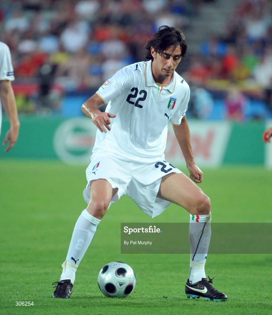22 June 2008; Alberto Aquilani, Italy. UEFA EURO 2008TM, Quarter-Final, Spain v Italy, Ernst Happel Stadion, Vienna, Austria. Picture credit; Pat Murphy / SPORTSFILE