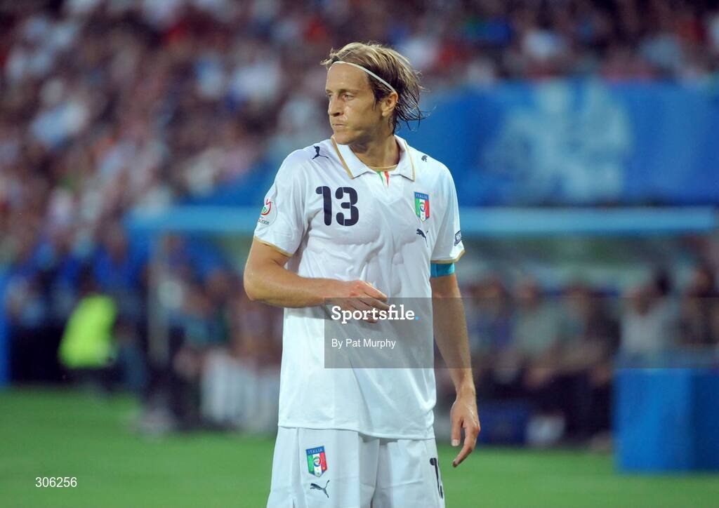 22 June 2008; Massimo Ambrosini, Italy. UEFA EURO 2008TM, Quarter-Final, Spain v Italy, Ernst Happel Stadion, Vienna, Austria. Picture credit; Pat Murphy / SPORTSFILE