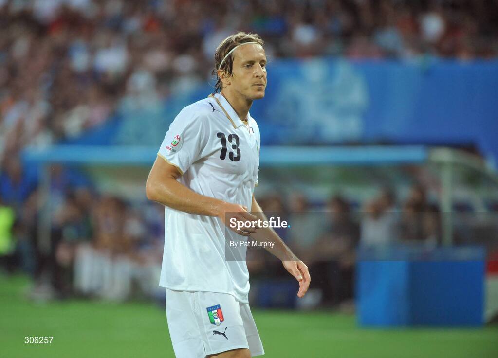 22 June 2008; Massimo Ambrosini, Italy. UEFA EURO 2008TM, Quarter-Final, Spain v Italy, Ernst Happel Stadion, Vienna, Austria. Picture credit; Pat Murphy / SPORTSFILE