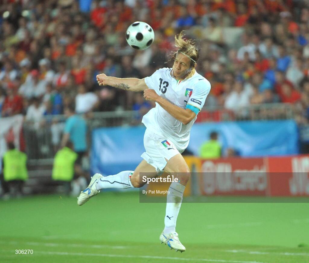 22 June 2008; Massimo Ambrosini, Italy. UEFA EURO 2008TM, Quarter-Final, Spain v Italy, Ernst Happel Stadion, Vienna, Austria. Picture credit; Pat Murphy / SPORTSFILE