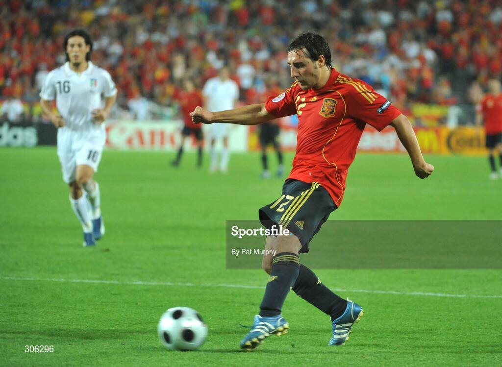 22 June 2008; Santi Cazorla, Spain. UEFA EURO 2008TM, Quarter-Final, Spain v Italy, Ernst Happel Stadion, Vienna, Austria. Picture credit; Pat Murphy / SPORTSFILE
