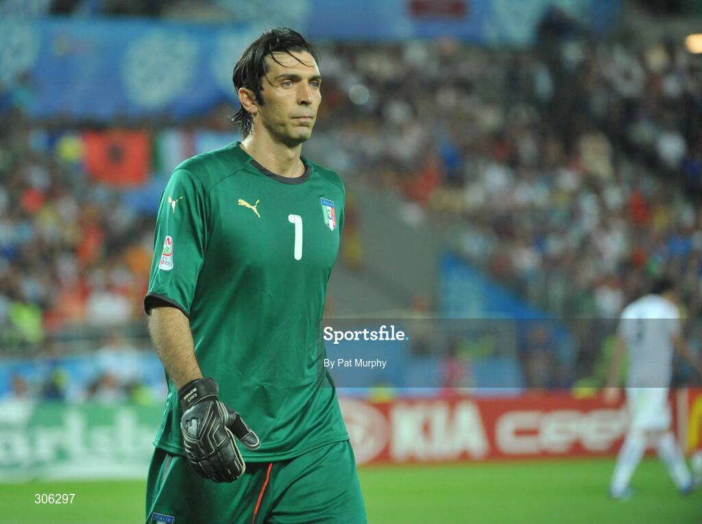 22 June 2008; Gianluigi Buffon, Italy. UEFA EURO 2008TM, Quarter-Final, Spain v Italy, Ernst Happel Stadion, Vienna, Austria. Picture credit; Pat Murphy / SPORTSFILE
