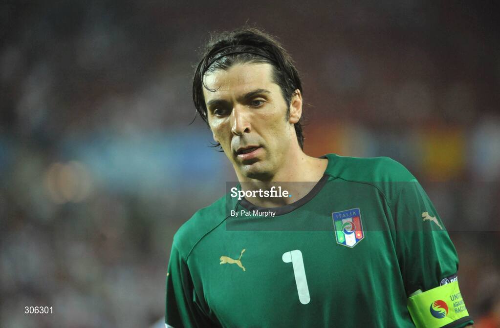 22 June 2008; Gianluigi Buffon, Italy. UEFA EURO 2008TM, Quarter-Final, Spain v Italy, Ernst Happel Stadion, Vienna, Austria. Picture credit; Pat Murphy / SPORTSFILE