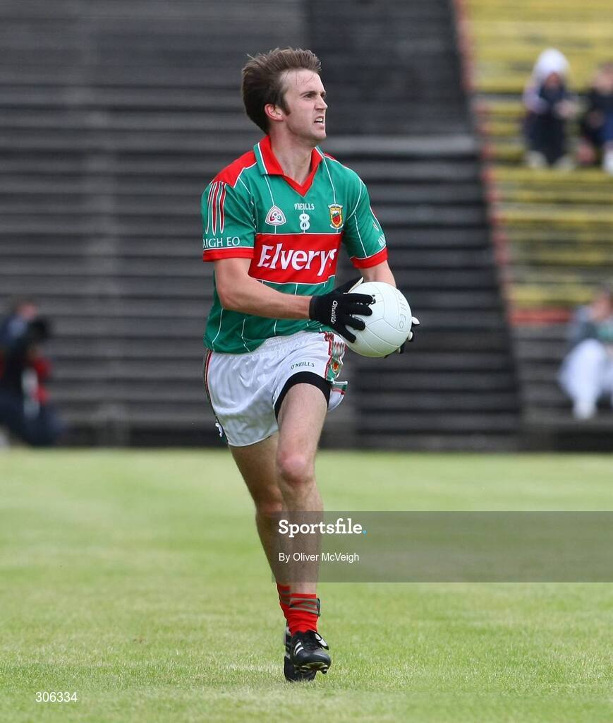 22 June 2008; Ronan McGarrity, Mayo. GAA Football Connacht Senior Championship Semi-Final, Mayo v Sligo, McHale Park, Castlebar, Co. Mayo. Picture credit: Oliver McVeigh / SPORTSFILE