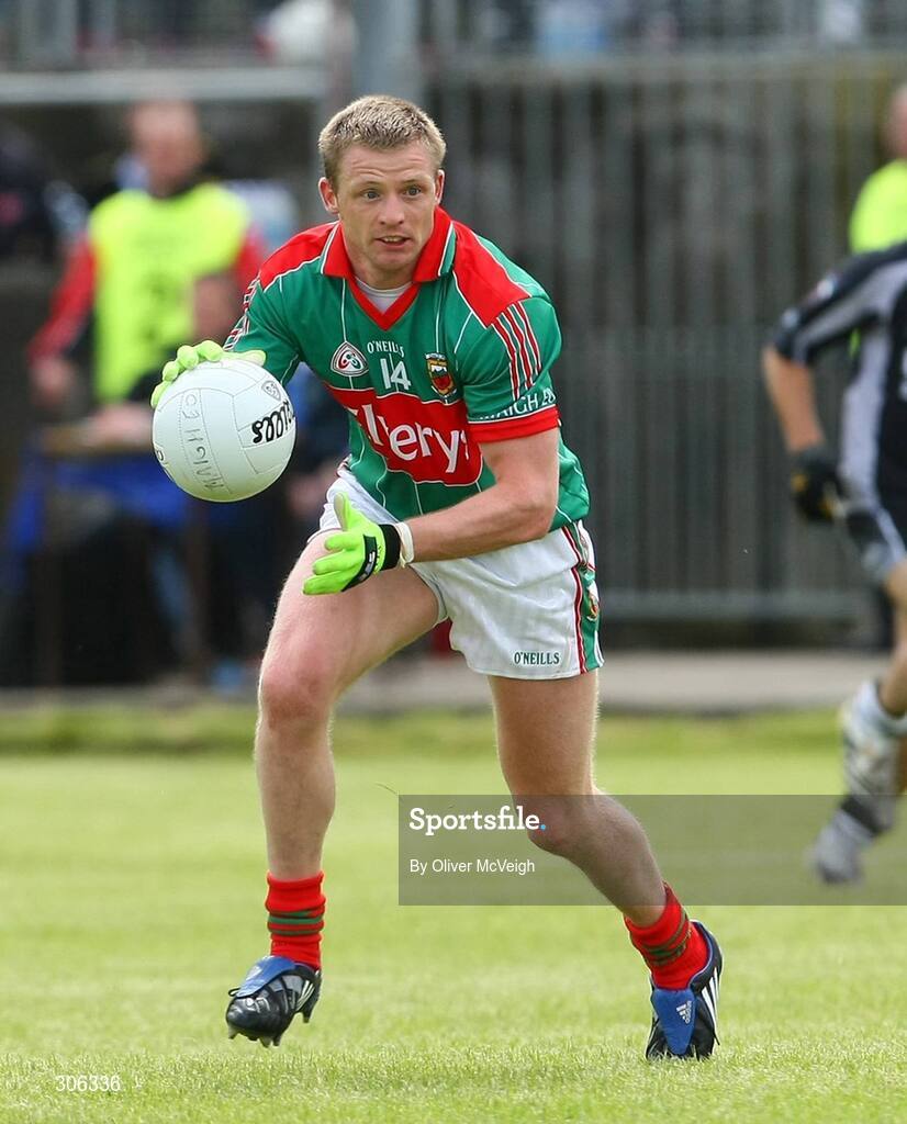 22 June 2008; Austin O'Malley, Mayo. GAA Football Connacht Senior Championship Semi-Final, Mayo v Sligo, McHale Park, Castlebar, Co. Mayo. Picture credit: Oliver McVeigh / SPORTSFILE