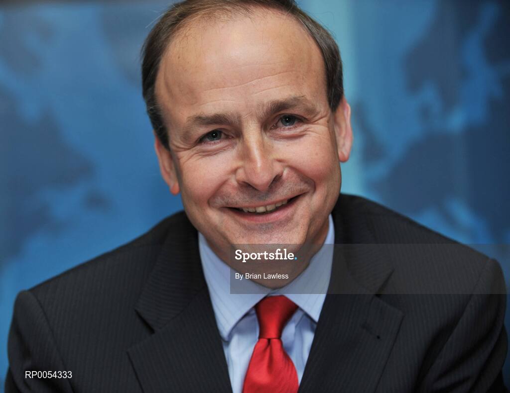 24 June 2008; The GAA and the Department of Foreign Affairs launched their joint community outreach initiative on Emigrant Heritage and Sport at Croke Park. The project involves the joint funding of a number of full-time GAA Games Development Administrators in Britain and the US. At the launch is Minister for Foreign Affairs Micheal Martin. Croke Park, Dublin. Picture credit: Brian Lawless / SPORTSFILE