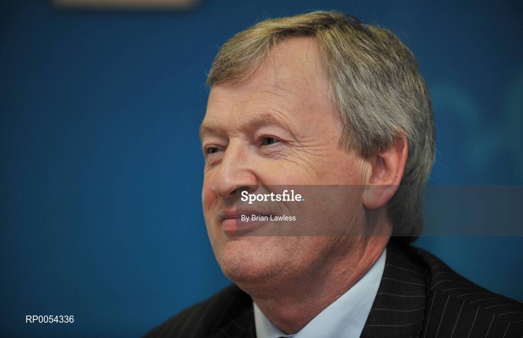 24 June 2008; The GAA and the Department of Foreign Affairs launched their joint community outreach initiative on Emigrant Heritage and Sport at Croke Park. The project involves the joint funding of a number of full-time GAA Games Development Administrators in Britain and the US. At the launch is Paraic Duffy, GAA Ard Stiurthoir. Croke Park, Dublin. Picture credit: Brian Lawless / SPORTSFILE