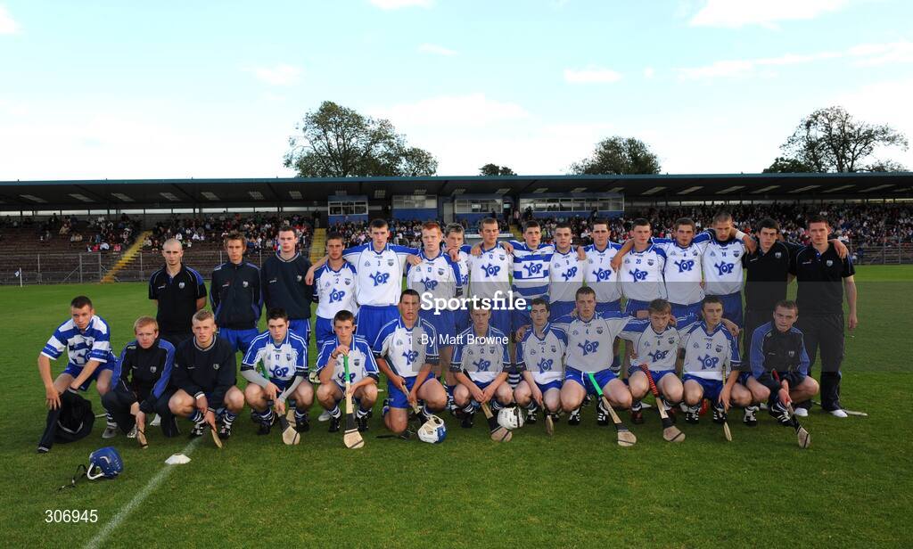 25 June 2008; Waterford, Squad. ESB Munster Minor Hurling Championship semi-final, Waterford v Cork, Walsh Park, Co. Waterford. Picture credit: Matt Browne / SPORTSFILE