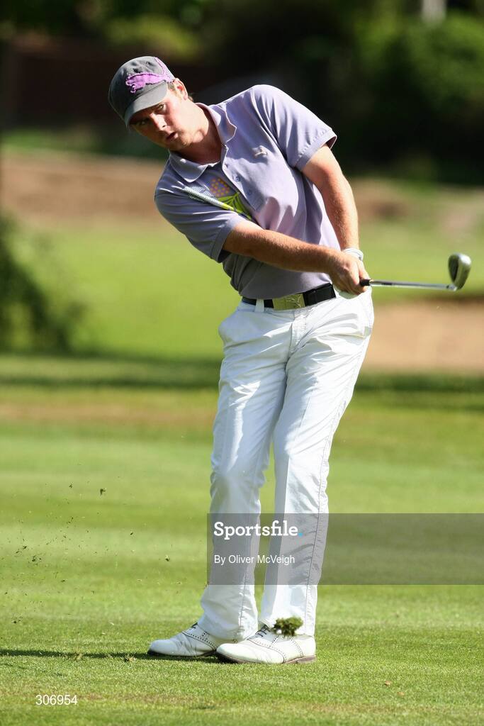 7 June 2008; Jonathan Caldwell, Clandeboye, during the Irish Amateur Close Golf Championship. Irish Amateur Close Golf Championship. Belvoir Park, Belfast. Picture credit: Oliver McVeigh / SPORTSFILE