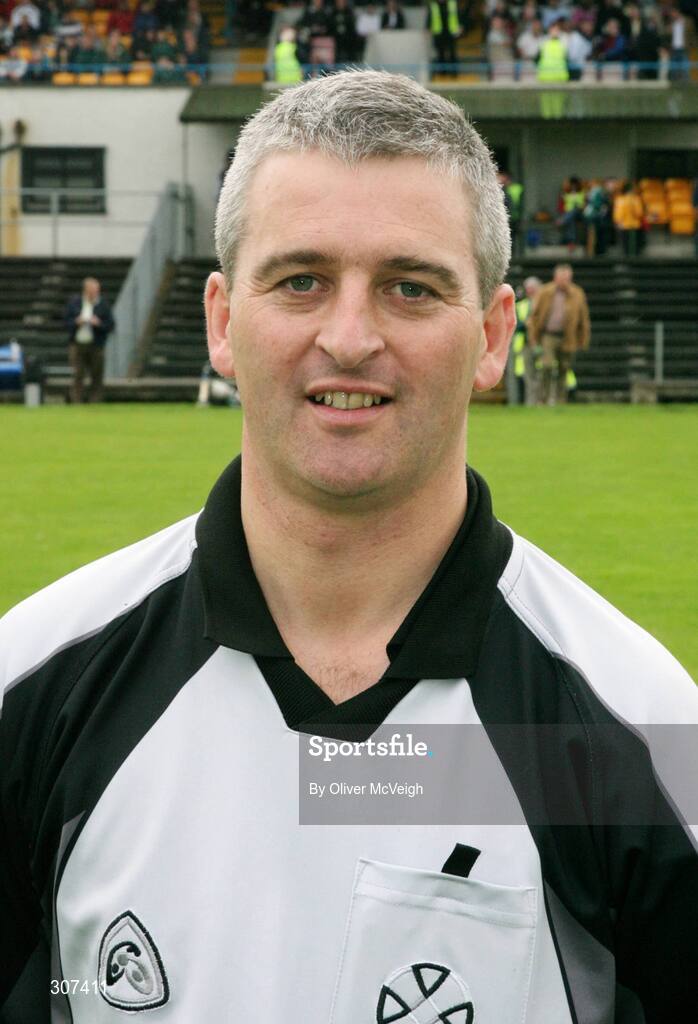 28 June 2008; Referee, Johnny Ryan, Tipperary. All-Ireland Senior Championship Qualifier, Round 1, Antrim v Galway, Casement Park, Belfast, Co. Antrim. Picture credit: Oliver McVeigh / SPORTSFILE