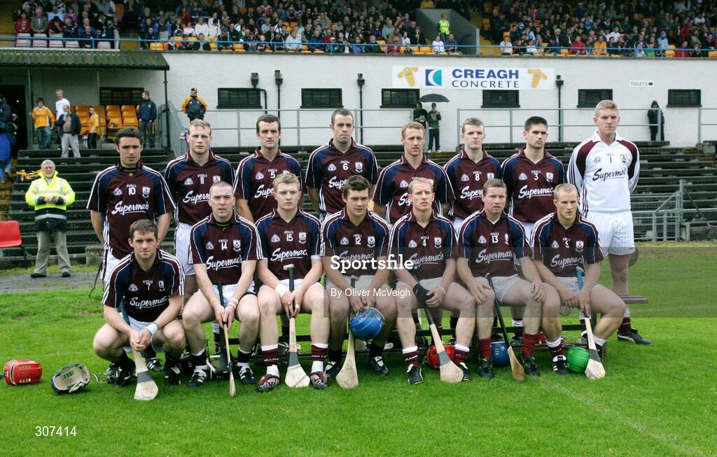 28 June 2008; The Galway team. All-Ireland Senior Championship Qualifier, Round 1, Antrim v Galway, Casement Park, Belfast, Co. Antrim. Picture credit: Oliver McVeigh / SPORTSFILE