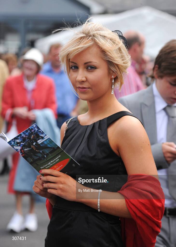 29 June 2008; Aoife O'Brien from Athy Co. Kildare. Curragh Racecourse, Co. Kildare. Picture credit: Matt Browne / SPORTSFILE