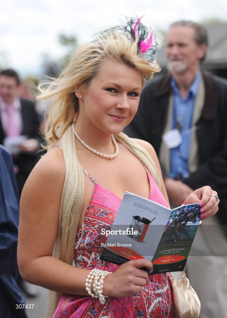 29 June 2008; Vivian Wojtecka from Athy Co. Kildare. Curragh Racecourse, Co. Kildare. Picture credit: Matt Browne / SPORTSFILE