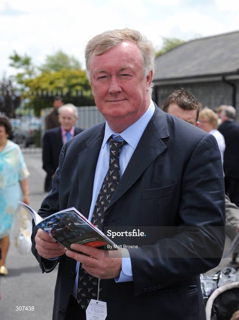 29 June 2008; Ceann Comhairle Mr. John O'Donoghue at the racing. Curragh Racecourse, Co. Kildare. Picture credit: Matt Browne / SPORTSFILE