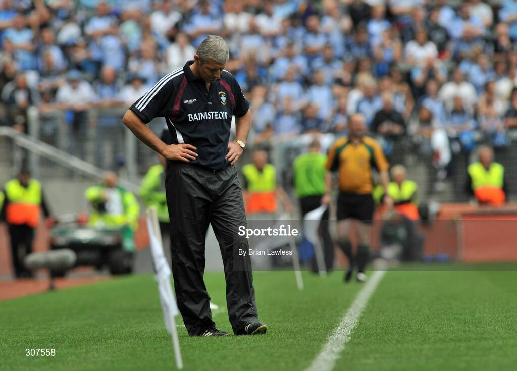 29 June 2008; Westmeath manager Tomas O Flaharta. GAA Football Leinster Senior Championship Semi-Final, Dublin v Westmeath, Croke Park, Dublin. Picture credit: Brian Lawless / SPORTSFILE