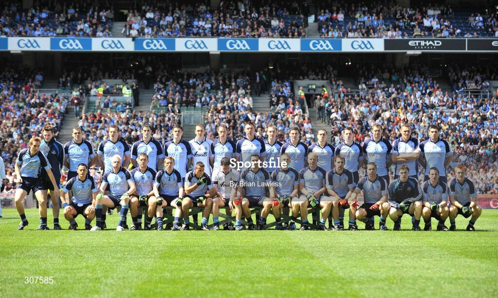29 June 2008; The Dublin squad. GAA Football Leinster Senior Championship Semi-Final, Dublin v Westmeath, Croke Park, Dublin. Picture credit: Brian Lawless / SPORTSFILE