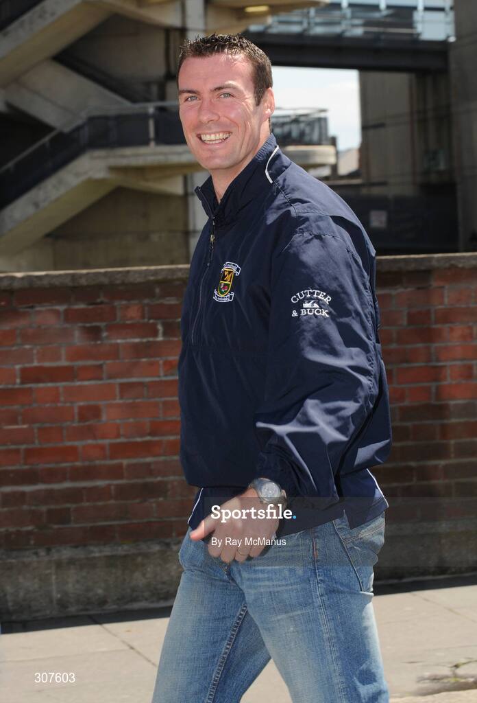 29 June 2008; Former Dublin star Ray Cosgrove on his way to the game. GAA Football Leinster Senior Championship Semi-Final, Dublin v Westmeath, Croke Park, Dublin. Picture credit: Ray McManus / SPORTSFILE