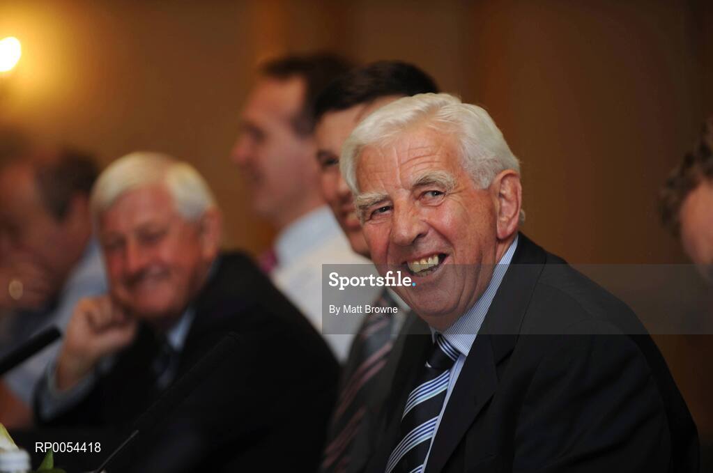 27 June 2008; New IRFU President John Lyons during the IRFU Annual Council Meeting. Ballsbridge Court Hotel, Ballsbridge, Dublin. Picture credit: Matt Browne / SPORTSFILE