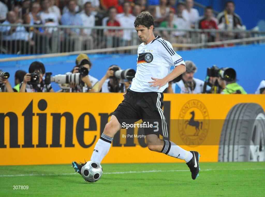 29 June 2008; Arne Friedrich, Germany. UEFA EURO 2008TM, Final, Germany v Spain, Ernst Happel Stadion, Vienna, Austria. Picture credit; Pat Murphy / SPORTSFILE
